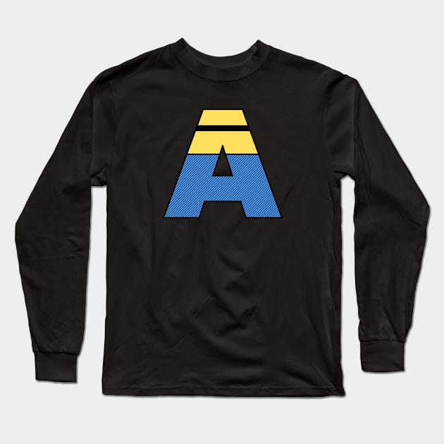 A letter Long Sleeve T-Shirt by Florin Tenica